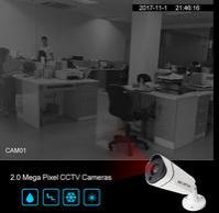 2 MP 1080P Gece Görüşlü FULL HD AHD Güvenlik Kamerası BT-9320