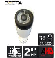 2MP Ahd 1080P 36 Led Bullet Güvenlik Kamerası BS-8136