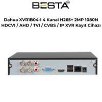 Dahua XVR1B04-I 4 Kanal H265+ 2MP 1080N HDCVI / AHD / TVI / CVBS / IP XVR Kayıt Cihazı